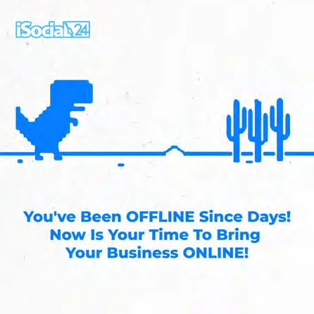 Social post announcing a return online
