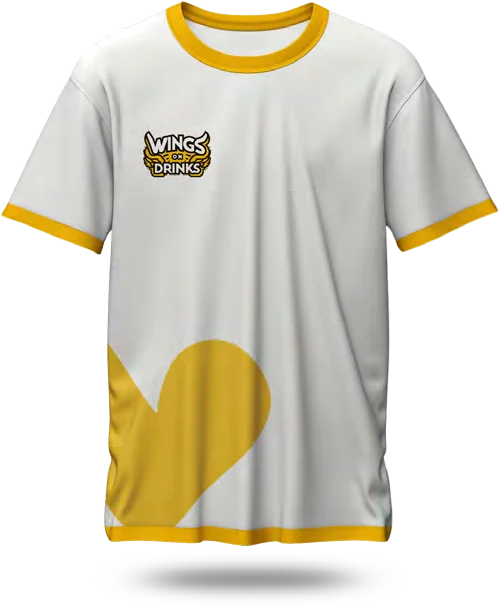 Wings & Drinks branded t-shirt